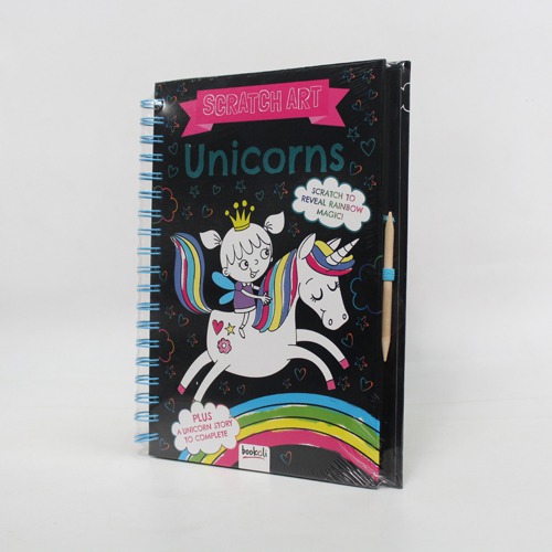 Unicorn Scratch Art | Activity Books | Magic | Mystical | Fairy tales