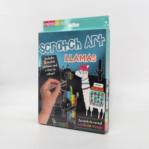 Scratch Art Creations |Rainbow Fun | Activity Book