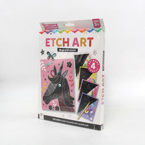 Etch Art: Magical Unicorns | Activity Books | Magic | Mystical | Fairy tales