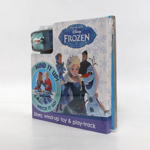 Disney Frozen: Busy Board with Wind-Up Car & Track | Activity Kit