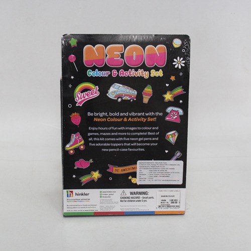 Neon Colour & Activity Set