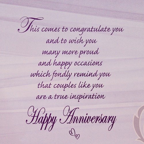 On Your Silver Anniversary With Best Wishes |Anniversary Greeting Card