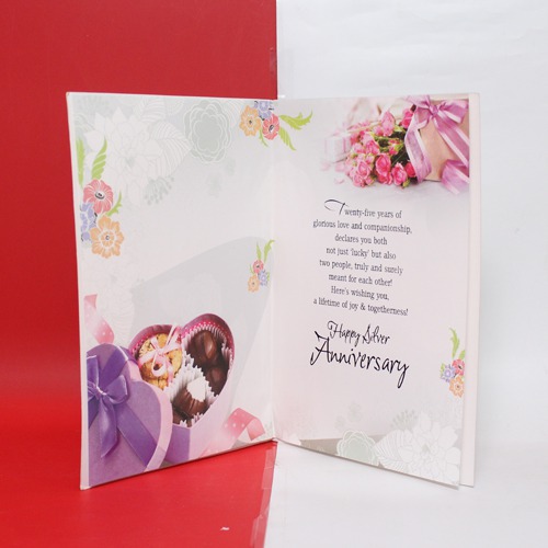 Silver Anniversary Wishes & More| Anniversary Greeting Card