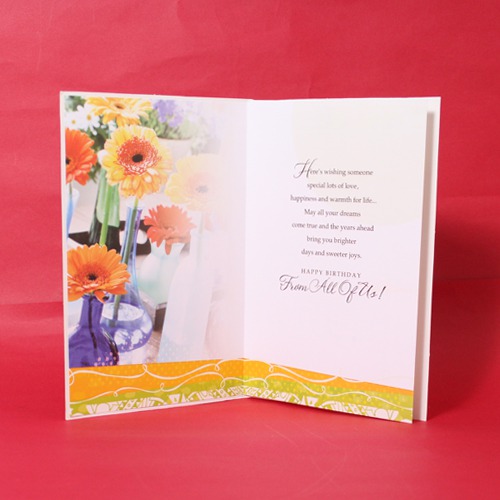 Birthday Wishes, From All Of Us | Birthday Greeting Card