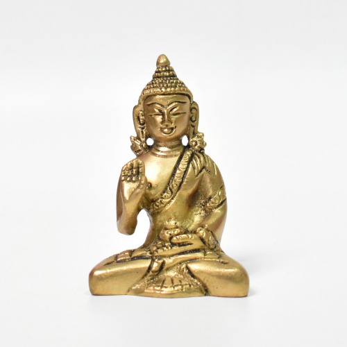 Small Size Gautama Buddha Seated Murti | Gautam buddha Laughing Buddha ,Idol Lord Gautam Buddha Handicraft Statue Decorative