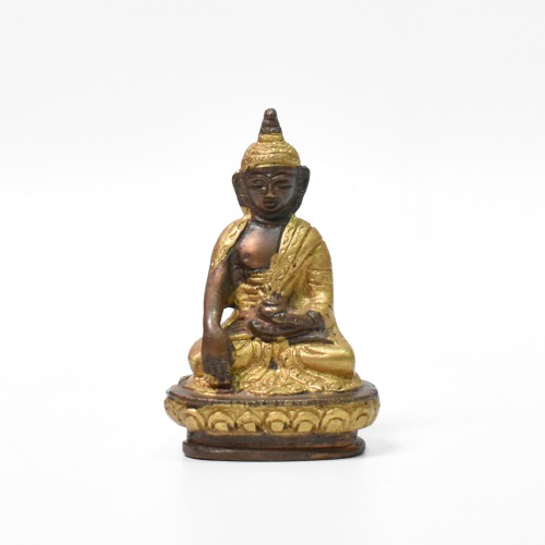 Small Two Toned Gautama Buddha Seated Statue | Entique Lord Buddha Handicraft Idol God Gautama Buddha Statue