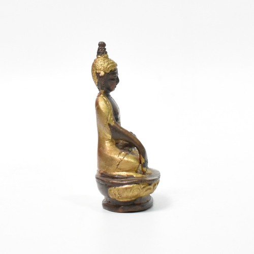 Small Two Toned Gautama Buddha Seated Statue | Entique Lord Buddha Handicraft Idol God Gautama Buddha Statue