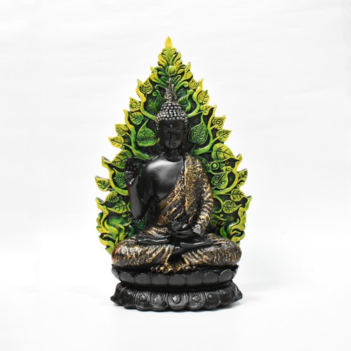 Gautama Buddha Statue With Green Leaves Tree | Spirituals | Gautam Buddha | Buddha | Home decor