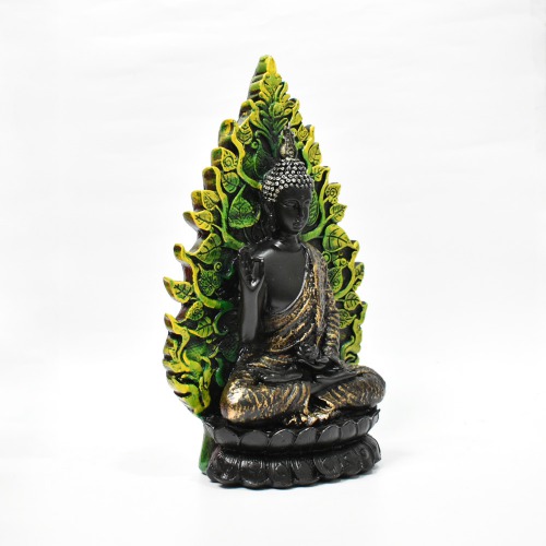 Gautama Buddha Statue With Green Leaves Tree | Spirituals | Gautam Buddha | Buddha | Home decor