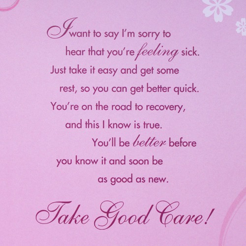 Here's Hoping you Get Well Soon