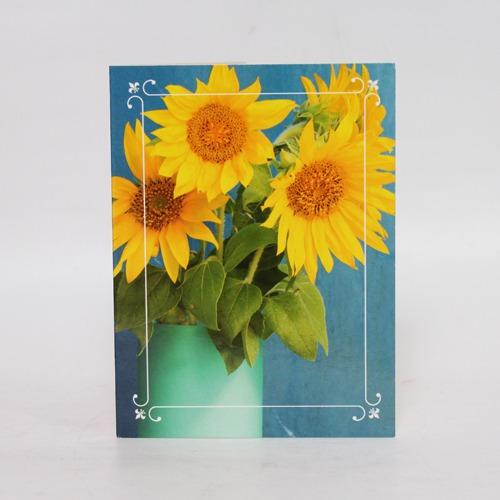 Flower Printed Note Cards | 6 Different Card Set