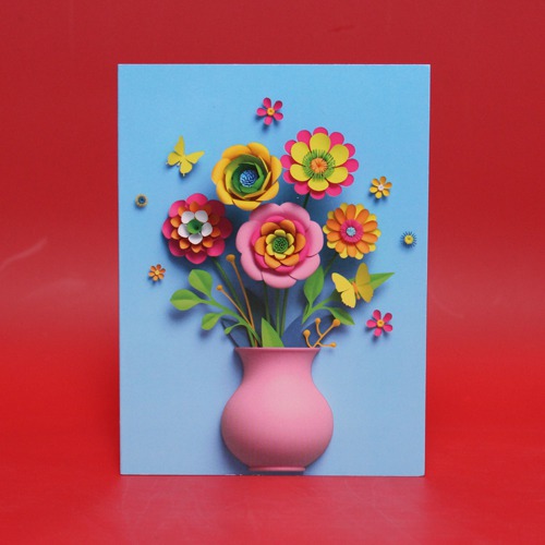 Flower Pot Printed Notecard