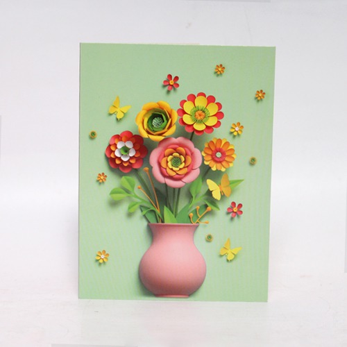 Flower Pot Printed Notecard