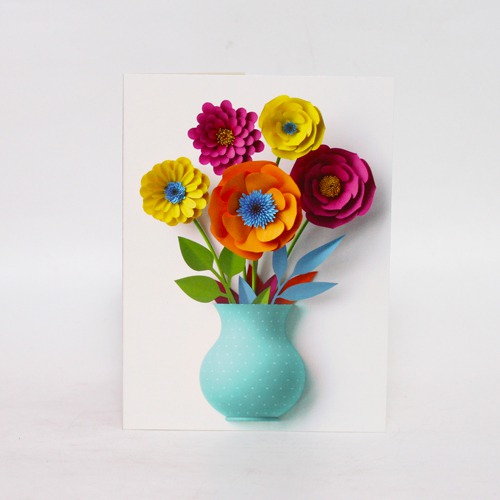 Flower Pot Printed Notecard