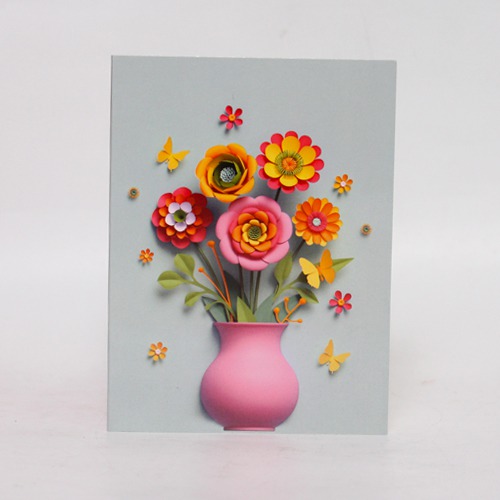 Flower Pot Printed Notecard