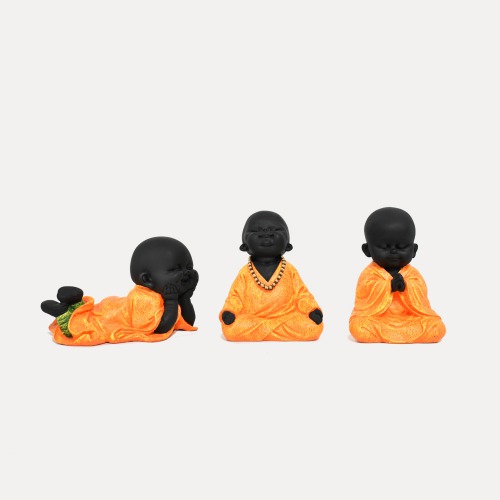 Monk Buddha Figurine | Buddha Statue Monk| Figurine Home Decorative