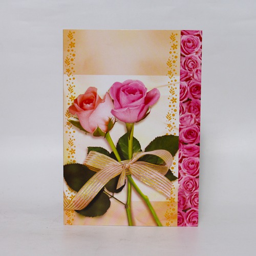 Flower Blank Note Card For All Occasions( Set of 10 Card)