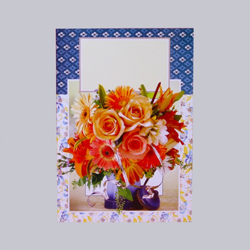 Note Cards with Flowers - Blank Assorted Floral Notecards ( Set of 10 Card)