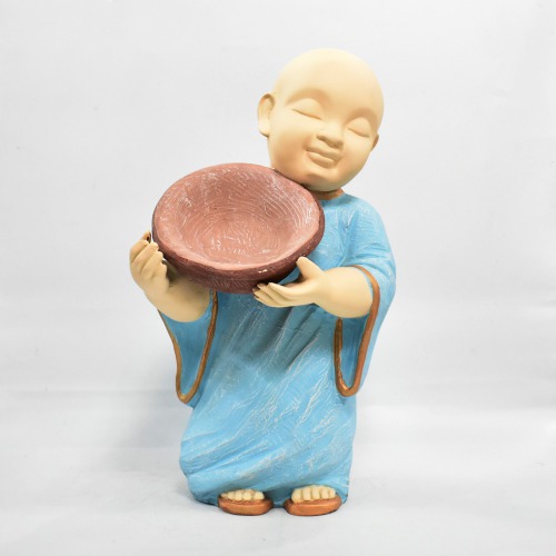 Monk Buddha With Pot Statue | Small Buddha Statue Monk| Figurine Home Decorative Showpiece