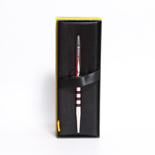 Cross Classic Executive Companion Black Barrel with Silver Stripes Pen