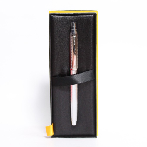 Classic Century Brushed Chrome Rollerball Pen