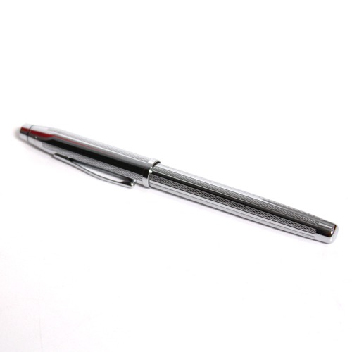 Classic Century Brushed Chrome Rollerball Pen