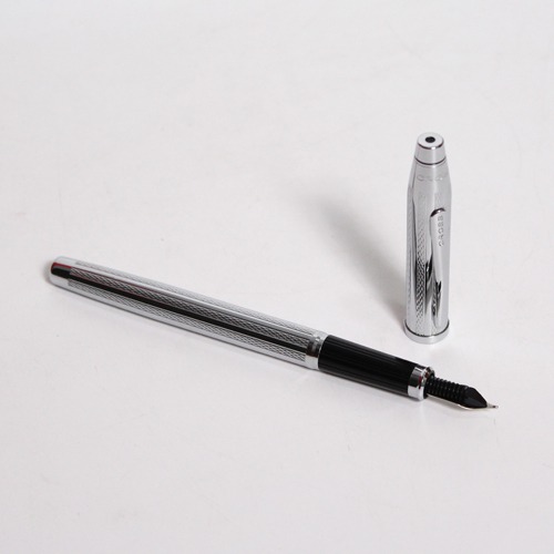 Classic Century Brushed Chrome Rollerball Pen