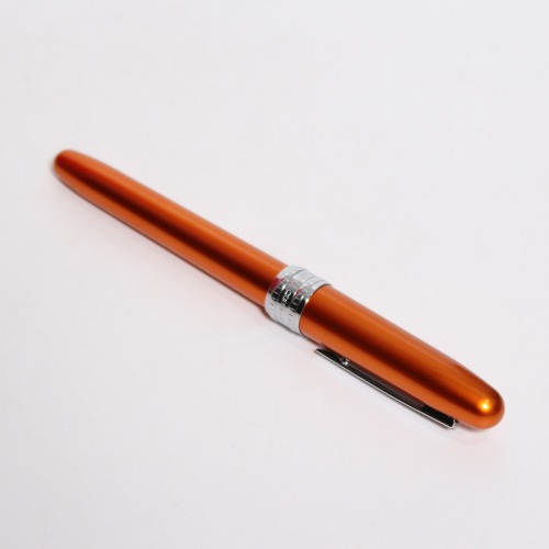 Platinum Fountain Pen, Plaisir Medium Nib, Orange