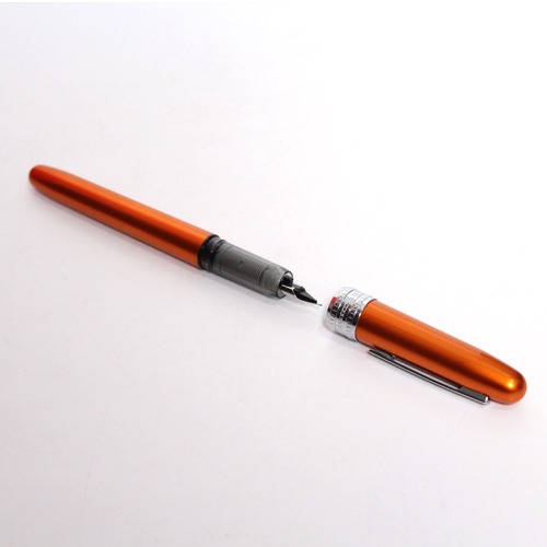 Platinum Fountain Pen, Plaisir Medium Nib, Orange