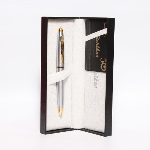 Scrikss Knight Gold Chrome Ball Point Pen