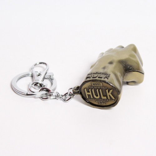 Hulk Gold Stainless Steel Keychain Metal For Gifting With Key Ring Anti-Rust