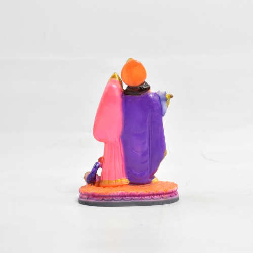 Small Statue Radha Krishna With Peacock Statue | Radha Krishna Idol Statue Showpiece Murti for Home