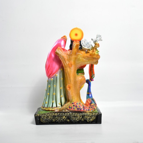 Radha Krishna Murti With Peacock And Birds | Decor Your Home | Office And Gift Your Relatives