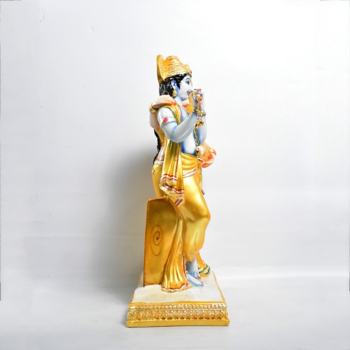 Yellow Colour Big Size Radha Krishna Murti | Decor Your Home | Office And Gift Your Relatives | Showpiece Figurines