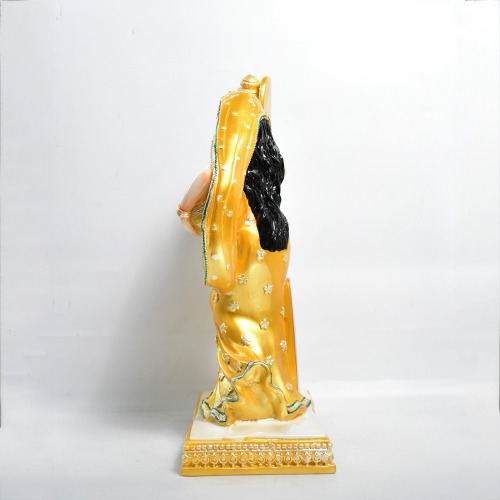 Yellow Colour Big Size Radha Krishna Murti | Decor Your Home | Office And Gift Your Relatives | Showpiece Figurines