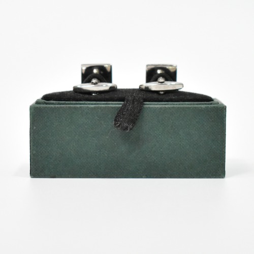 I Love My Dad Cufflinks For Men Stainless Steel Silver Cuff links Enamel Finish Cuff links for Men and Boys.