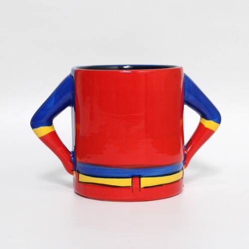 Super Dad Quirky 3D Coffee Mugs , Tea Cup Ceramic Mug  For Father's Day