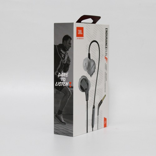 JBL Endurance Run Sweat-Proof Sports in-Ear Headphones with One-Button Remote and Microphone (Black)