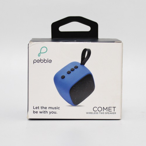 Pebble Comet TWS 5W Bluetooth Speaker In Built Microphone ( Blue)