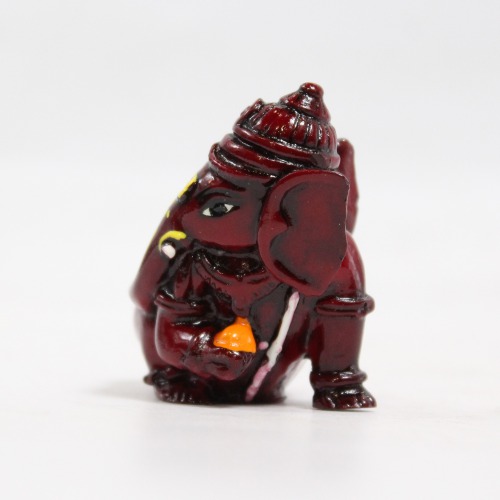 Brown Colour Bal Ganesha Ganpati Modak Design Idol For Car Dashboard Home & Office | Spiritual | Ganesha Murti