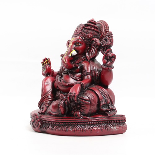 Brown Colour Lord Ganesha Idols For Car Dashboard Home & Office | Car Dashboard | Spirituals | Good For Luck