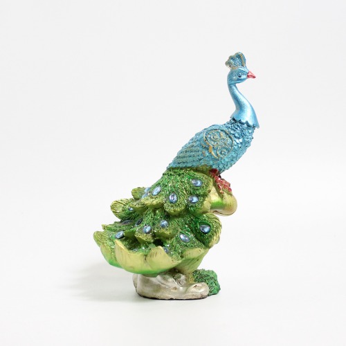 Peacock Standing Table Top Decorative Showpiece Beautifully Designed Peacock Home Decor Table