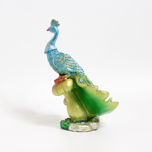 Peacock Standing Table Top Decorative Showpiece Beautifully Designed Peacock Home Decor Table