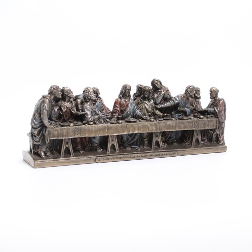 Religious Statues The Last Supper - Christian Tabletop Decoration for Home For Christmas And Festive Celebrations