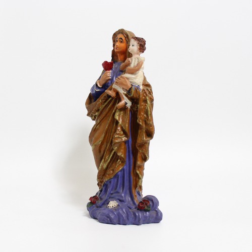 Jesus With Mother Mary Statue | Christian Statues mother Mary Catholic Wall Decorative Figurine For Home Decor