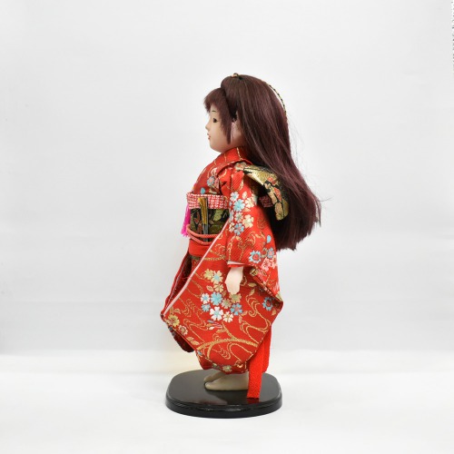 Oriental Japanese Kimono Kabuki Doll Geisha Action Figure Figurine Statue | Home Decoration Purple Red Clothes