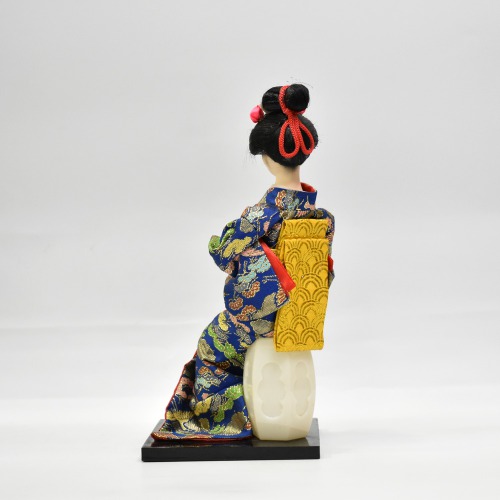 Japanese Kimono Geisha Doll Kokeshi Handicraft Home Decoration Multicolour Clothes