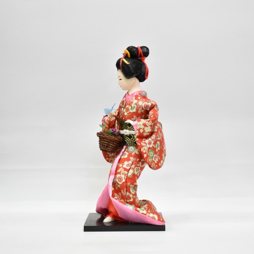 Japanese Geisha Dolls Kimono Ladies Dolls With Basket Ornaments Ornaments Home Decor | Home Decoration