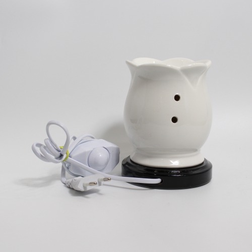 Oil Diffuser Floral Print Oil Burner for Home Fragrance