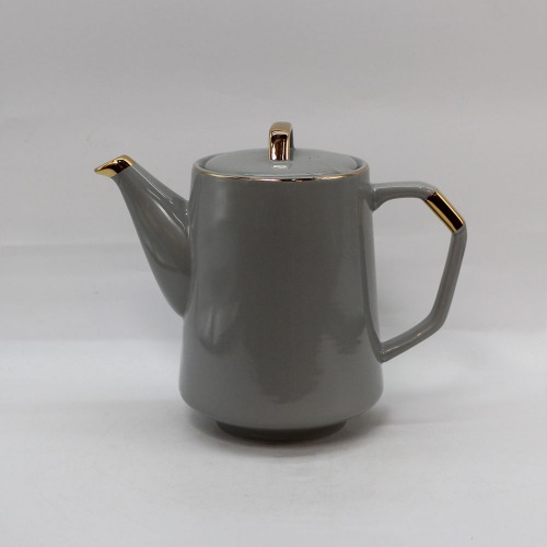 Tea Set With 6 Cups And Kettle | Tea Kettle Pot | Gray Colour | Tea Set